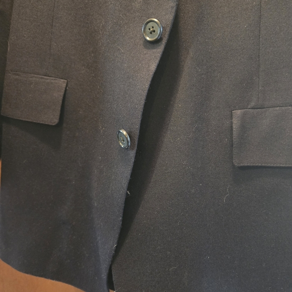 Haggar gorgeous mens suit black/dark blue szL 42 - Picture 6 of 12